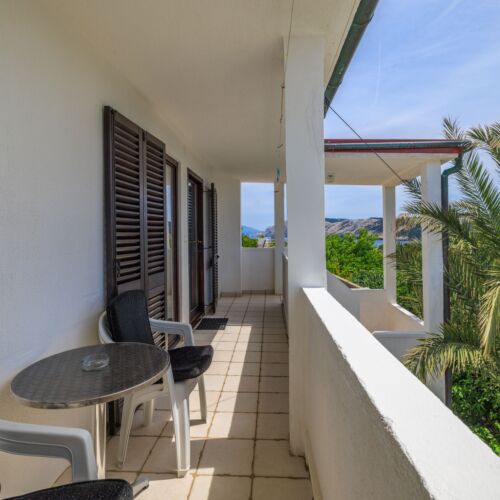 Pogled na more Klimatiziran apartman za 4 osoba(e) sa 1 spavaće(om) sobe(om)