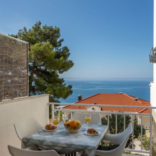 Pogled na more Klimatiziran apartman za 3 osoba(e) sa 2 spavaće(om) sobe(om)