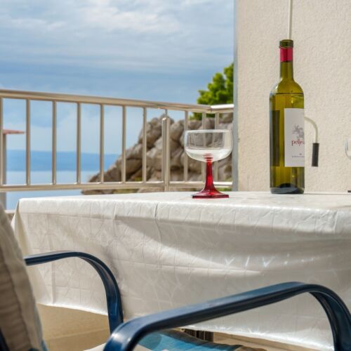 Pogled na more Klimatiziran apartman za 2 osoba(e) sa 1 spavaće(om) sobe(om)