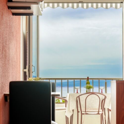 Pogled na more Klimatiziran apartman za 2 osoba(e) sa 1 spavaće(om) sobe(om)