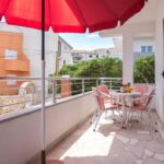 Apartament 5-osobowy z klimatyzacją na piętrze z 2 pomieszczeniami sypialnianymi
