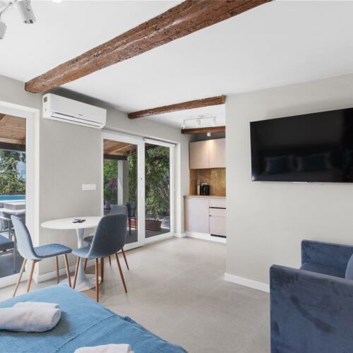 Domek całoroczny 3-osobowy z klimatyzacją parterowy