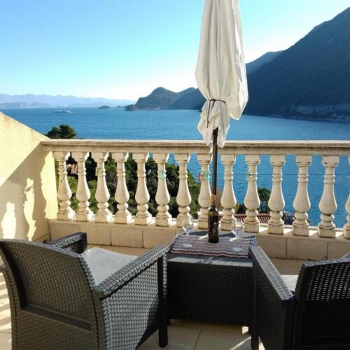 Apartament 2-osobowy z klimatyzacją z widokiem na morze z 1 pomieszczeniem sypialnianym A-600-b