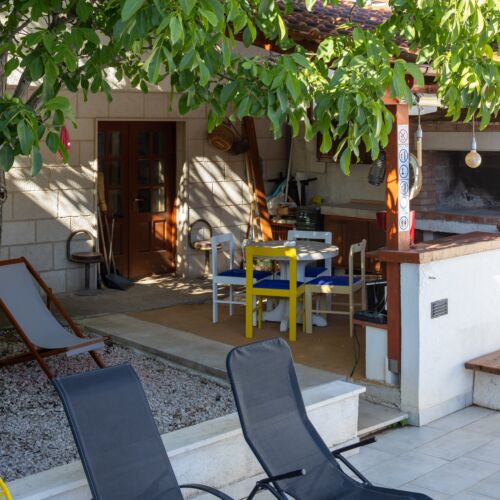 Apartament 3-osobowy z klimatyzacją z tarasem z 1 pomieszczeniem sypialnianym A-22986-a