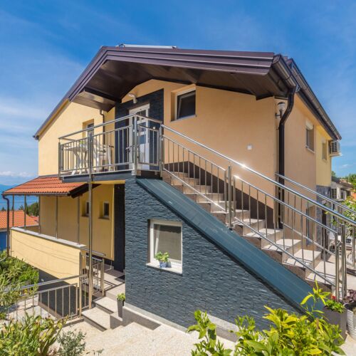 Apartament 4-osobowy z klimatyzacją z widokiem na morze z 2 pomieszczeniami sypialnianymi A-23575-a