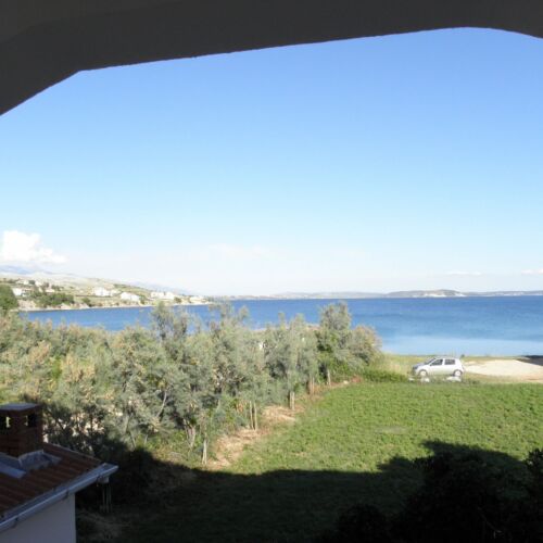 Apartament 3-osobowy z klimatyzacją z widokiem na morze z 2 pomieszczeniami sypialnianymi