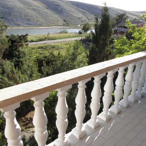 Apartament 6-osobowy z klimatyzacją z widokiem na morze z 3 pomieszczeniami sypialnianymi