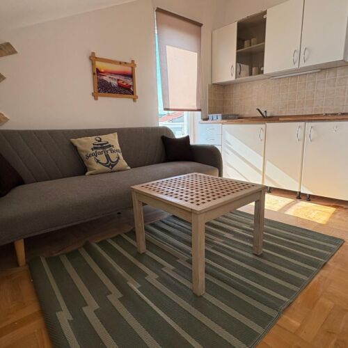 Apartament 4-osobowy z klimatyzacją na piętrze z 2 pomieszczeniami sypialnianymi