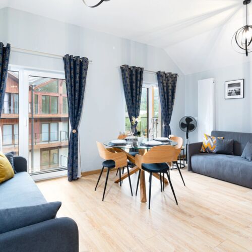 Apartament 4-osobowy z 1 pomieszczeniem sypialnianym