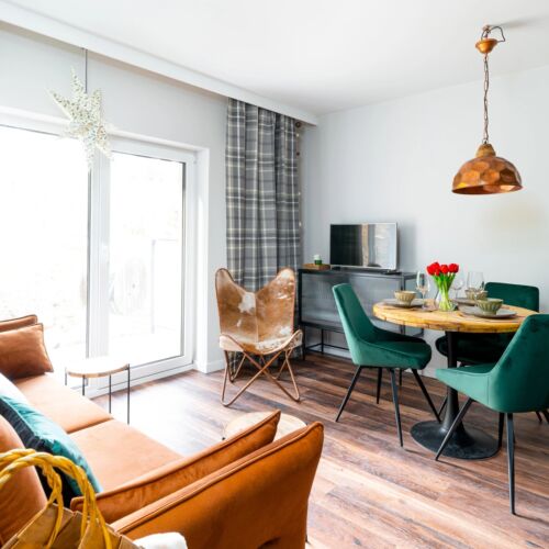 Apartament 4-osobowy z 2 pomieszczeniami sypialnianymi