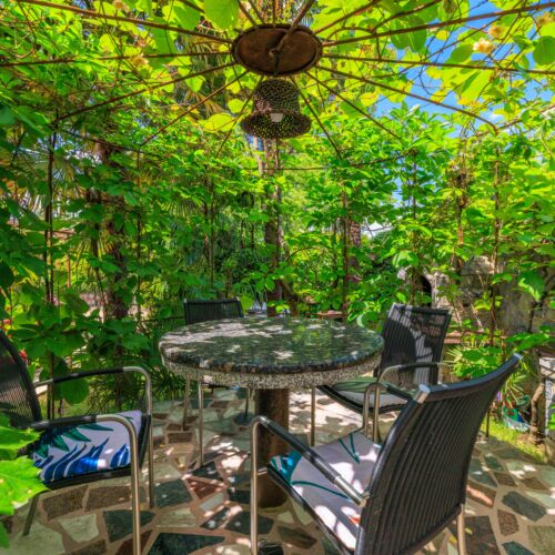 Apartament 2-osobowy z klimatyzacją na parterze z 1 pomieszczeniem sypialnianym