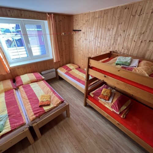 Apartman s vlastní kuchyní pro 10 os. se 2 ložnicemi s výhledem na sjezdovku