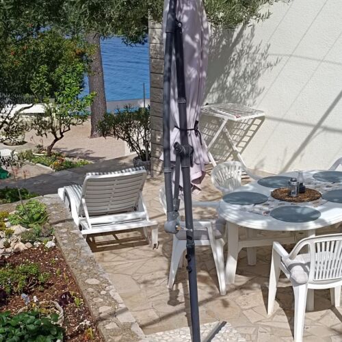 Erdgeschosses 2-Zimmer-Apartment für 3 Personen mit Aussicht auf das Meer