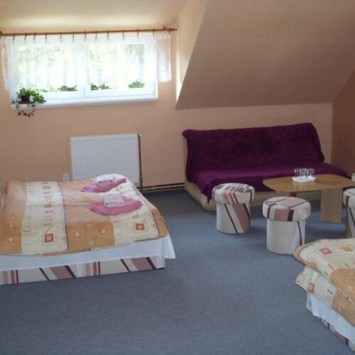 Pokoj se sprchou  pro 4 os.