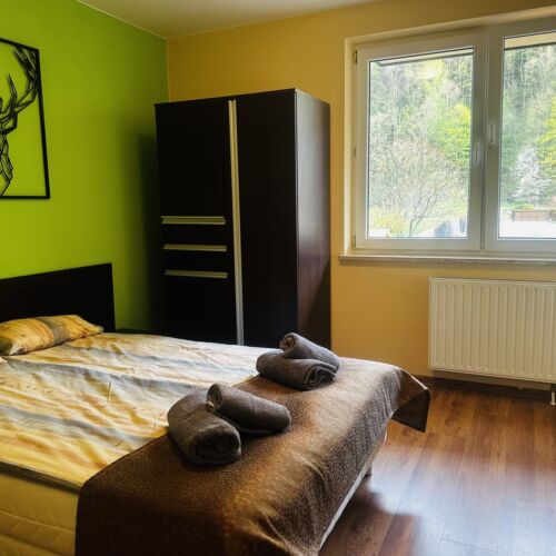 Pokój 6-osobowy na piętrze z balkonem