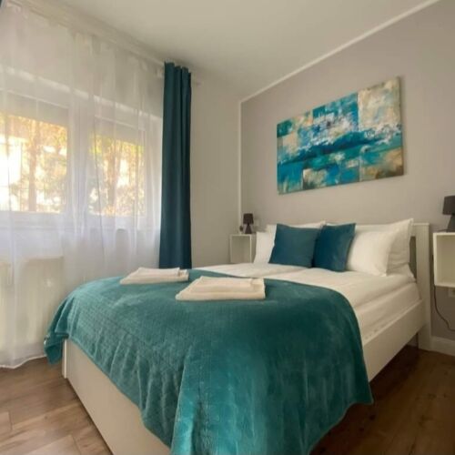 Apartament la parter cu panoramă cu 2 camere pentru 4 pers.