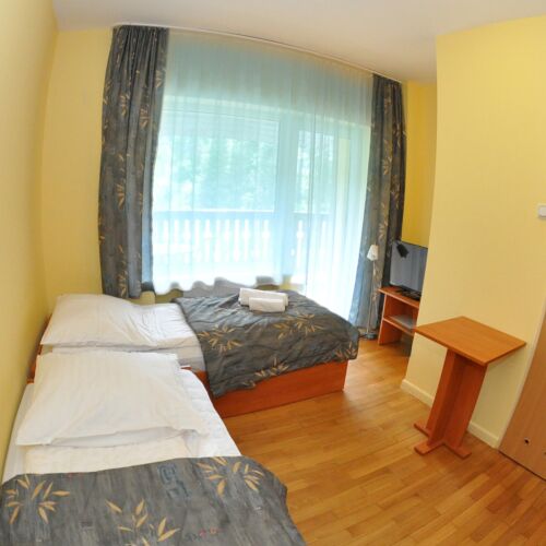 Upstairs Balcony Twin Room