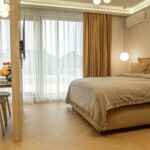 Apartament deluxe cu vedere spre grădină cu 1 camera pentru 2 pers.