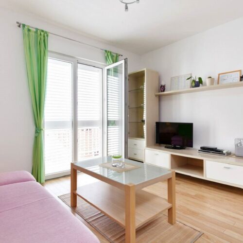 Apartament 4-osobowy z klimatyzacją z widokiem na morze z 2 pomieszczeniami sypialnianymi