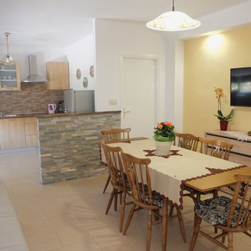 Ferienhaus mit Klimaanlage und Aussicht auf das Meer