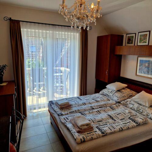 Upstairs Balcony Double Room