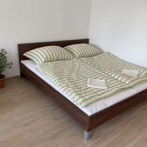 Apartament cu aer condiționat cu baie pentru 2 pers. (se inchirieaza doar integral) (se poate solicita pat suplimentar)