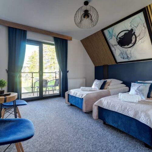 Studio 2-Room Apartment for 4 Persons with Kitchenette (extra bed available)
