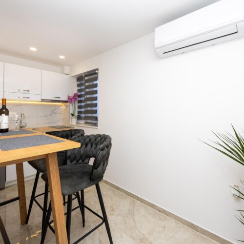 Apartman (jako celek) s manželskou postelí