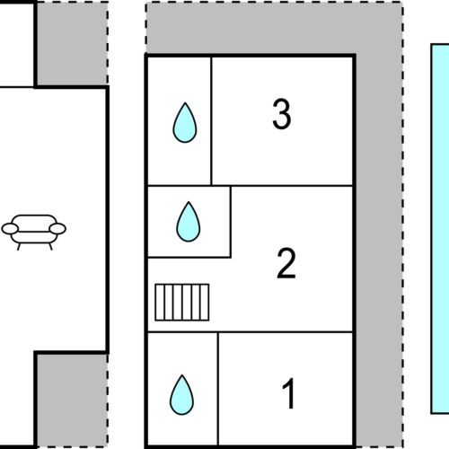 Casă de vară pentru 6 pers. (se inchirieaza doar integral)