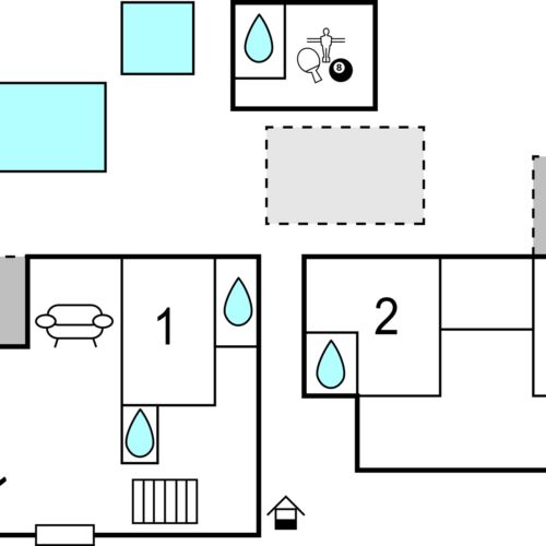 Domek letniskowy 6-osobowy 