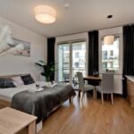 Apartman s manželskou postelí s 1 ložnicí