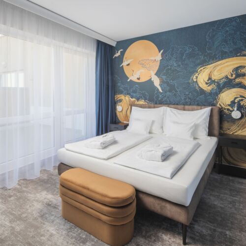 Rezydencja pokój 4-osobowy Premium łączony z 2 pomieszczeniami sypialnianymi (możliwa dostawka)