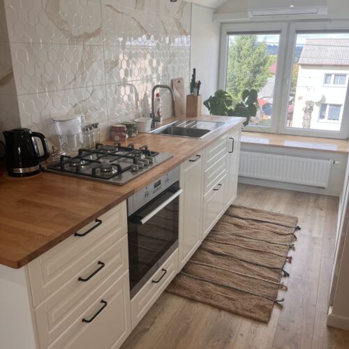 Apartament 2-osobowy Przyjazny podróżom rodzinnym z aneksem kuchennym z 1 pomieszczeniem sypialnianym