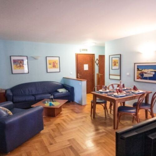 Apartament 6-osobowy z 3 pomieszczeniami sypialnianymi (możliwa dostawka)