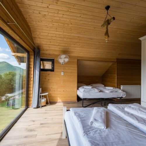 Domek drewniany 10-osobowy 