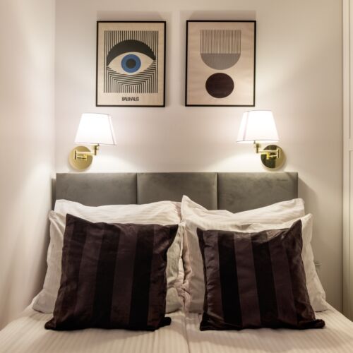 Apartament 2-osobowy Deluxe z klimatyzacją z 1 pomieszczeniem sypialnianym