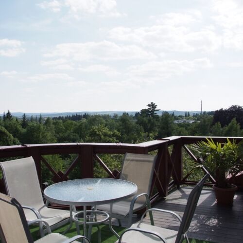 Pokoj s terasou  s manželskou postelí