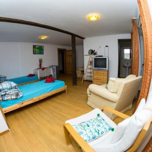 Apartament 4-osobowy z 1 pomieszczeniem sypialnianym