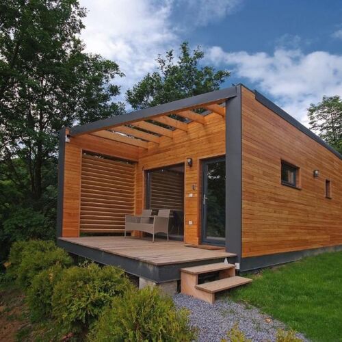 Bungalow (jako celek) s manželskou postelí