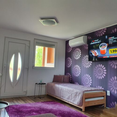 House (jako celek) s klimatizací pro 6 os. s výhledem na řeku