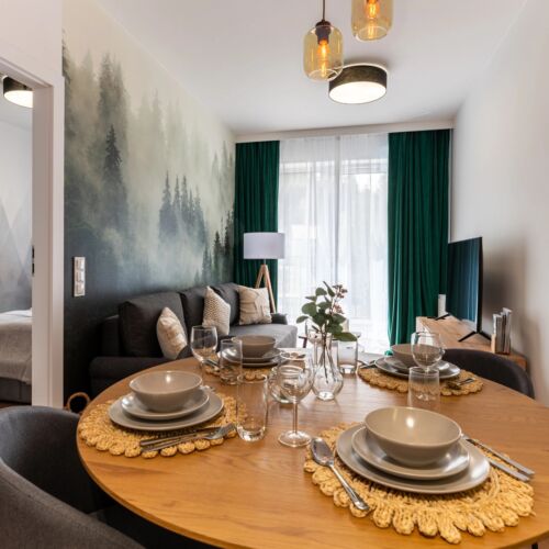 Apartament 4-osobowy z 2 pomieszczeniami sypialnianymi