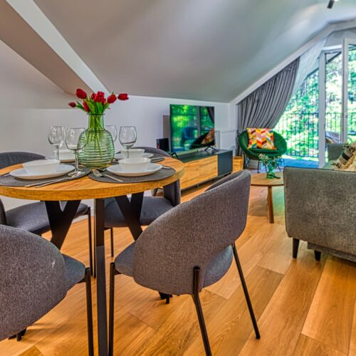 Apartament 4-osobowy z 2 pomieszczeniami sypialnianymi