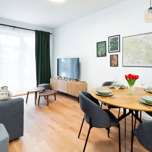 Apartament 4-osobowy z 2 pomieszczeniami sypialnianymi