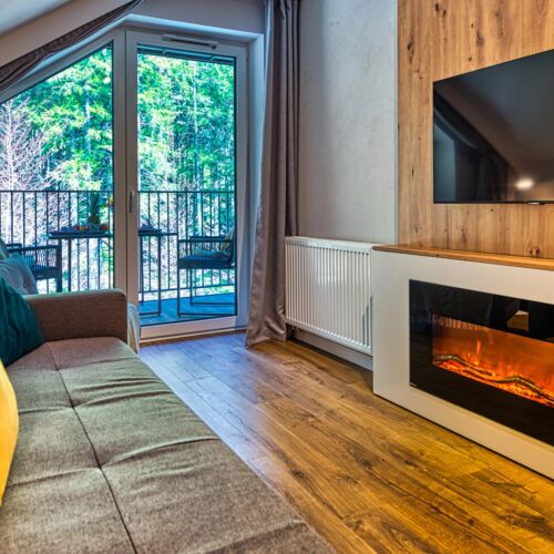 Apartament 4-osobowy z 2 pomieszczeniami sypialnianymi