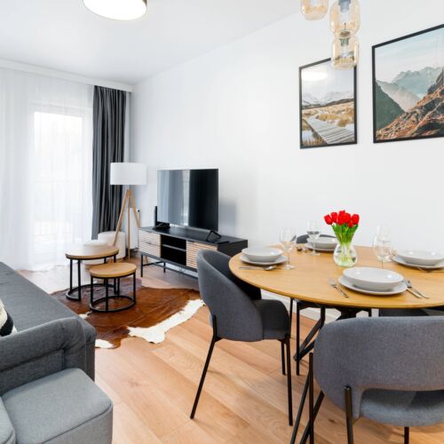 Apartament 4-osobowy z 2 pomieszczeniami sypialnianymi