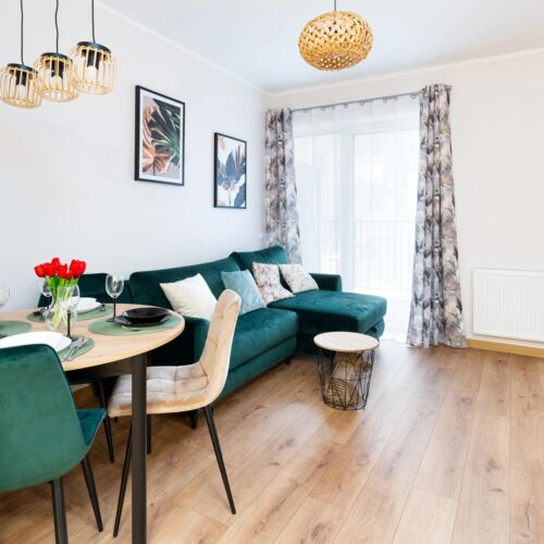 Apartament 4-osobowy z 2 pomieszczeniami sypialnianymi