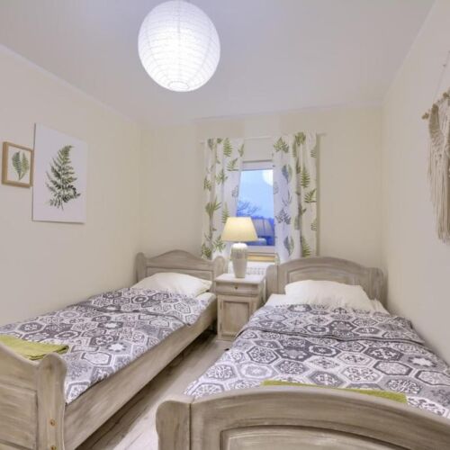 Apartman pro 4 os. se 2 ložnicemi s výhledem do zahrady 