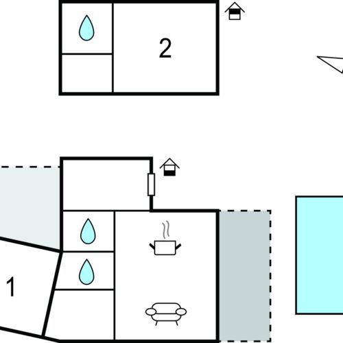 Casă de vară pentru 6 pers. (se inchirieaza doar integral)