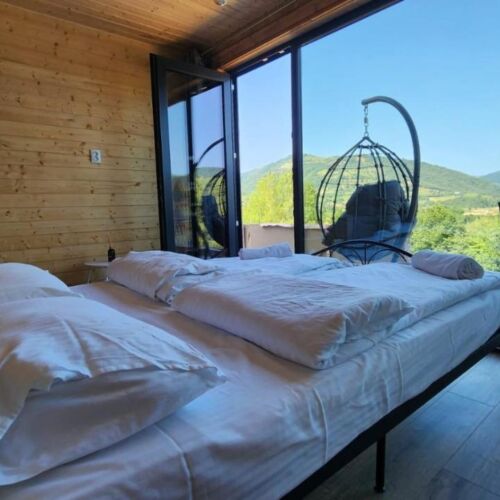 Domek drewniany 10-osobowy 