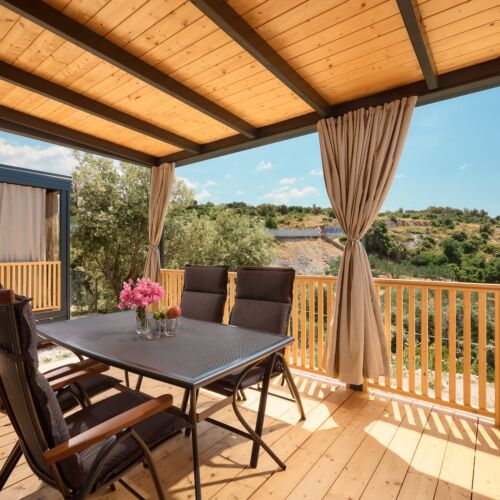 Partial Sea View Holiday Home for 4 Persons Mobile Home